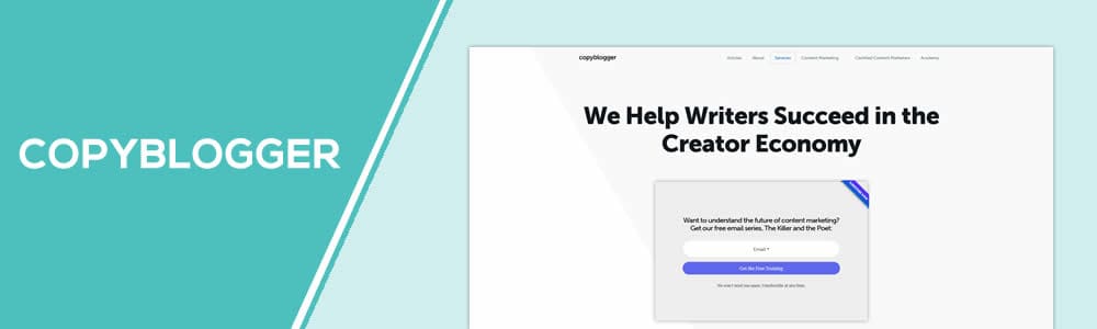 Copyblogger - Popular Blogs For Bloggers