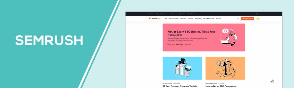 Semrush - Bloggers Can Learn From Other Blogs