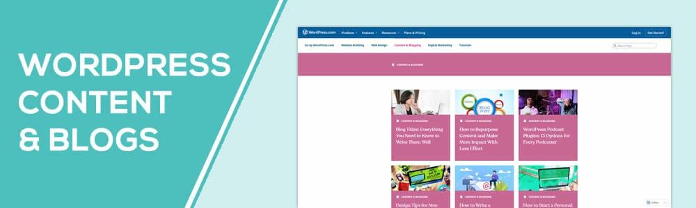 Wordpress - Content & Blogs - Popular Blogs For Bloggers